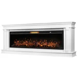 Каминокомплект: Очаг Royal Thermo Aurora RTFP/P-AR60LS, портал Olympia 60, белый 1