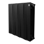 Радиатор биметаллический Royal Thermo PianoForte 500 Чёрный - 8 секц. 1