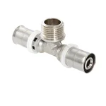Тройник пресс Valtec VTm.233.N.200520 НР 20х3/4"х20 5
