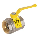 Кран шаровой латунный LD Pride 47.50.В-В.Р GAS Ду 50 Ру 25 вн-вн (рычаг) 7