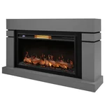 Каминокомплект: Очаг Electrolux EFP/P-4220LS, портал Lindos 42/40/36, светло-серый, р/в 1