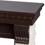 Каминокомплект: Очаг Royal Thermo Aurora RTFP/P-AR60LS, портал Michigan 60, камень мол., шп. тем.дуб 4