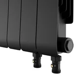 Радиатор биметаллический Royal Thermo Infinity 500 Noir Sable VR80 - 8 секц. 5