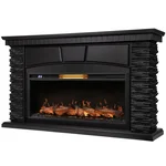 Каминокомплект: Очаг Royal Thermo Aurora RTFP/P-AR40LS, портал Porto 42/40/36 камень чер. шп. венге 1