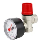 Клапан предохранительный VARMEGA 1/2" ВР-ВР, 6 бар, мембранный, с манометром, VM16617 1
