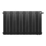 Радиатор биметаллический Royal Thermo PianoForte 500 Чёрный VR80 - 12 секц. 2