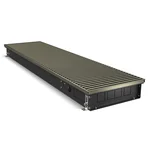 Конвектор внутрипольный Royal Thermo ATRIUM-90/300/2200-DG-U-DB 2