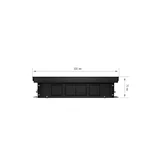 Конвектор внутрипольный Royal Thermo ATRIUM-75/300/1100-DG-U-DB 3