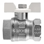 Кран шаровый Royal Thermo EXPERT TEFLON 3/4", ВВ, бабочка 2