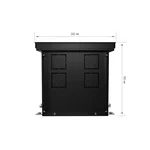 Конвектор внутрипольный Royal Thermo ATRIUM-190/200/1500-DG-U-BL 3