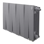Радиатор биметаллический Royal Thermo PianoForte 300 Серебристый VR80 - 8 секц. 1