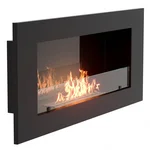 Каминокомплект:Биокамин Firelight BFP/W-110+Набор керамических камней М, черные 2