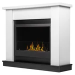 Каминокомплект:Биокамин Firelight BFP/P-1015 XS+Canto Long белый, черный 1