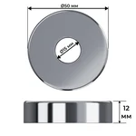 Набор термостатический трехосевой Royal Thermo Design Pro 15мм М30х1,5 (Хром) 7