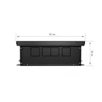 Конвектор внутрипольный Royal Thermo ATRIUM TURBO-110/300/2100-DG-U-LB 2