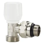 Клапан радиаторный VARMEGA 1/2" x 3/4"EK ручной, угловой с самоуплотняющимся полусгоном VM10012 1