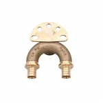Угольник REHAU настенный ВР 16/16-1/2" RX+ короткий , бронза 3