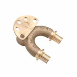 Угольник REHAU настенный ВР 16/16-1/2" RX+ короткий , бронза 4