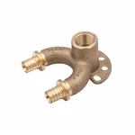 Угольник REHAU настенный ВР 16/16-1/2" RX+ короткий , бронза 6