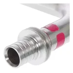 Трубка REHAU из нержавеющей стали для подключения радиатора, Г-образная 20/250 NEW 11096681001 2