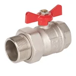 Кран шаровый Royal Thermo OPTIMAL 1 1/4" НГ, бабочка 1