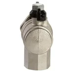 Кран VRT шаровой со сгоном угловой 1" бабочка 3