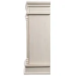 Каминокомплект: Очаг Electrolux EFP/P-4220LS, портал Olympia 42/40/36, сл. кость с зол. патиной 3
