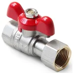Кран шаровый для подключения манометра 1/2" 2