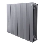 Радиатор биметаллический Royal Thermo PianoForte 500 Серебристый - 10 секц. 1