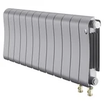 Радиатор биметаллический Royal Thermo Infinity 300 Silver Satin VR80 - 12 секц. 1