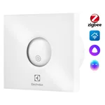 Вентилятор вытяжной серии Rainbow EAFR-150TH white с таймером и гигростатом 1