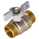 Кран шар. CTM для воды 1" ш/ш бабочка CNMMB001 1