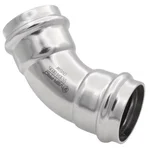Уголок VIEIR 45 град. вн/вн нерж. сталь 15×15 VER-PRO (100/5) 1