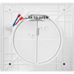 Вентилятор вытяжной серии Rainbow EAFR-100T white с таймером 5