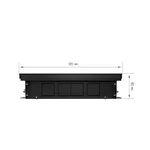 Конвектор внутрипольный Royal Thermo ATRIUM TURBO-80/300/2100-DG-U-LB 3