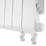 Радиатор биметаллический Royal Thermo Infinity 500 Bianco Traffico VR80 - 6 секц. 5