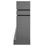 Каминокомплект: Очаг Royal Thermo Aurora RTFP/P-AR40LS, портал Lindos 42/40/36, светло-серый, р/в 5