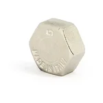 Заглушка Uni-Fitt В 1", никелированная 2