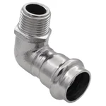 Уголок VIEIR 90 град. нар.р. 15×1/2" VER-PRO (80/5) 1
