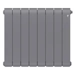 Радиатор биметаллический Royal Thermo Infinity 500 Silver Satin - 8 секц. 2