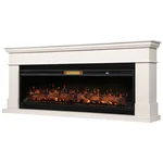 Каминокомплект: Очаг Royal Thermo Aurora RTFP/P-AR60LS, портал California 60 IV, молочный 1