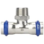 Тройник VARMEGA раструбный Inox Press НР 18x1/2"x18 1