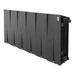 Радиатор биметаллический Royal Thermo PianoForte 300 Чёрный VR80 - 12 секц. 1
