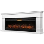 Каминокомплект: Очаг Royal Thermo Aurora RTFP/P-AR60LS, портал California 60 W, белый 1