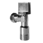Кран шаровый угловой Royal Thermo OPTIMAL для подкл. с/т приборов 1/2"х3/8" 3