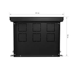 Конвектор внутрипольный Royal Thermo ATRIUM TURBO-190/250/1900-DG-U-DB 3