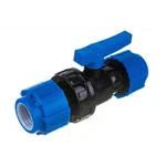 Кран шаровой ТПК-АКВА компрессионный разъемный d 20, 555220020 3