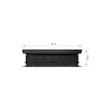 Конвектор внутрипольный Royal Thermo ATRIUM-90/300/2500-DG-U-DB 3