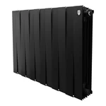 Радиатор биметаллический Royal Thermo PianoForte 500 Чёрный - 12 секц. 1
