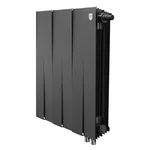 Радиатор биметаллический Royal Thermo PianoForte 500 Чёрный VR80 - 6 секц. 1